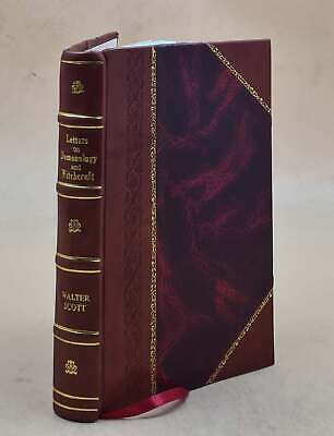 #ad Letters on demonology and witchcraft 1884 LEATHER BOUND $55.81