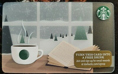 #ad Starbucks Card #6113 Winter Reading Spot 2015 MINT  U $1.99