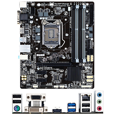 #ad #ad Gigabyte GA B85M D3V Plus for Intel Socket LGA 1150 Micro ATX Motherboard DDR3 $61.99