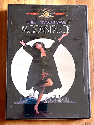 #ad Moonstruck DVD 1998 Special Edition Nicolas Cage amp; Cher Movie Comedy NEW $4.99