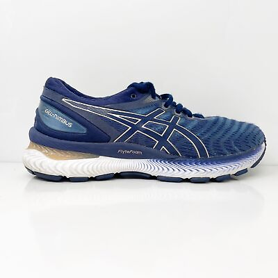 #ad Asics Womens Gel Nimbus 22 1012A586 Blue Running Shoes Sneakers Size 7.5W $35.77