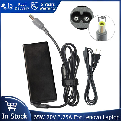 #ad 65W AC Adapter Laptop Charger For Lenovo ThinkPad T420 T420S T430 SL5 Power Cord $8.99
