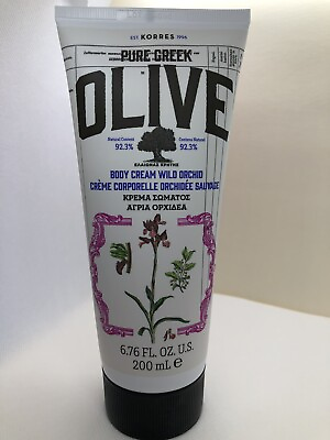 #ad Korres Pure Greek Olive Body Cream In Wild Orchid 6.76 fl oz 200 mL Brand New $31.88