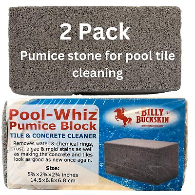 #ad Pool Whiz Pumice Block Pool Tile amp; Concrete Cleaner Pumice Stone for Cleani... $37.61