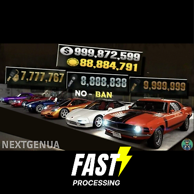 #ad Csr2 Racing All Resources via Transfer Test Package iOS Android $7.99