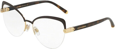 #ad Dolce amp; Gabbana DG1305 Eyeglass Frames 1315 55 16 140 Matte Brown $59.99