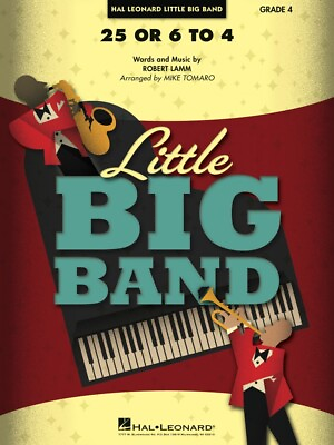 #ad 25 or 6 to 4 Little Big Band Series Sheet Music NEW 007014116 $41.95
