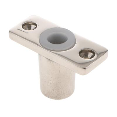 #ad 6 Stainless Mount Oarlock Sockets for Boats Fits 1 2 inch Shank Chrome $13.61
