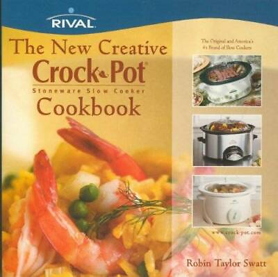#ad The New Creative Crock Pot Stoneware Slow Cooker Cookbook Hardcover GOOD $3.91