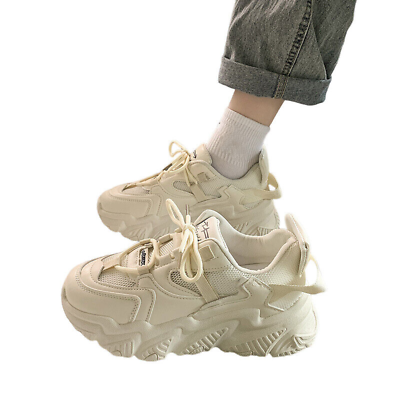#ad Ladies Sneakers Sport Athletic Shoes Walking Womens Mesh Comfort Trainers Walks $53.23