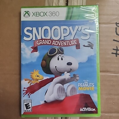 #ad #ad Snoopy#x27;s Grand Adventure Xbox 360 Brand New Sealed $16.99