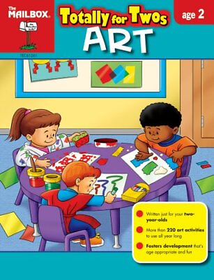 #ad TOTALLY FOR TWOS: ART AGE 2 BY THE MAILBOX BOOKS STAFF **BRAND NEW** $76.95