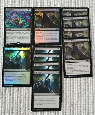 #ad MTG M21 LOT of 11 Sorcery Cards ##x27;s 116 1 118 5 119 5 Free Shipping $2.00