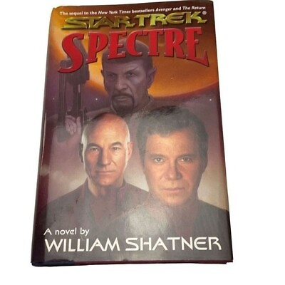 #ad Star Trek William Shatner#x27;s Hard Cover Novel Spectre Printed 1998 Paramount $14.99