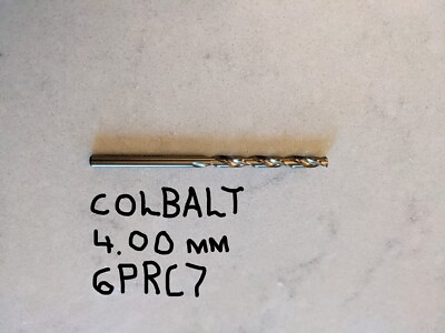 #ad Jobber Drill Bit s mm Cobalt Steel 135 Degrees Westward $3.12