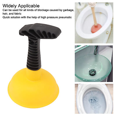 #ad Type 2 Mini Plunger Powerful Slip Proof Handle Efficient Small $8.29