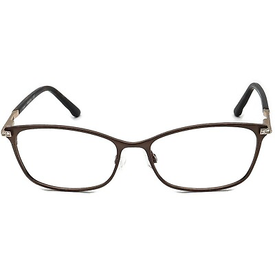 #ad Swarovski Goldie SW5187 049 Brown amp; Gold Metal Eyeglasses Frame 51 16 135 sk5187 $329.00