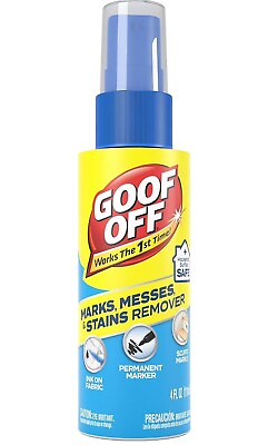 #ad Goof Off Household Heavy Duty Remover4 fl.oz. Spray For SpotsStains and Marks $6.80