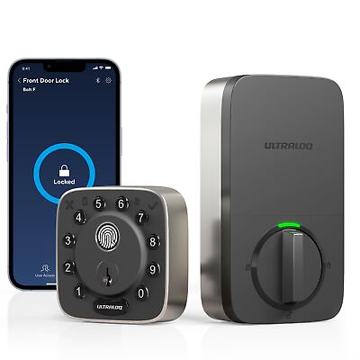 #ad Bolt F Smart Lock with Apple Home Built in WiFi Keyless Entry Door Lock with... $364.40