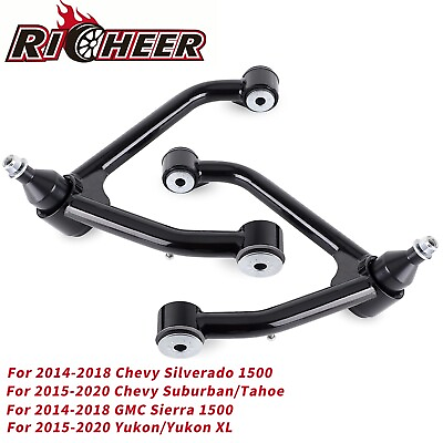 #ad Front Upper Control Arm 2 4quot; Lift For 2014 2018 Chevy Silverado GMC Sierra 1500 $69.99