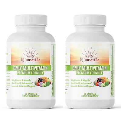 #ad Complete Daily Multivitamin: Immune Antioxidant Support 60 Caps Pack of 2 $23.99