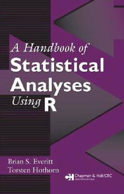#ad A Handbook of Statistical Analyses Using R Paperback VERY GOOD $5.47