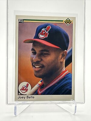 #ad 1990 Upper Deck Joey Albert Belle Rookie Baseball Card #446 Mint FREE SHIPPING $1.25