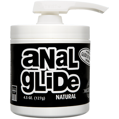 #ad Anal Glide Natural Lubricant 4.75oz. Doc Johnsons Best Anal Lube. Ship Fast $16.99