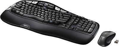#ad Logitech Wireless Wave Combo Mk550 With Keyboard and Laser Mouse $30.95