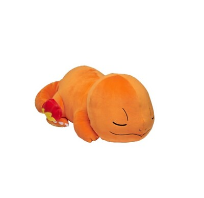 #ad Pokemon Sleeping Charmander 18quot; Plush Brand New Great As A Gift Rare $55.00