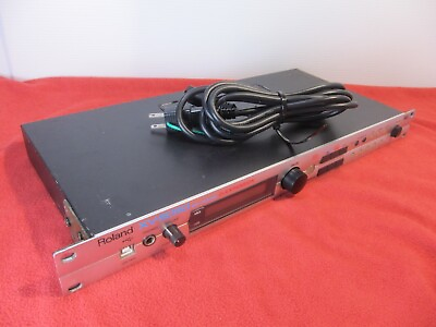 #ad Roland XV 5050 64 Voice Synth Module 1U Rack AC100 240V from Japan via FedEx $228.00