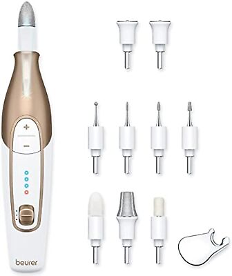 #ad Nail Drill Kit Cordless Electric Nail File with 10 Attachments and LED Light $54.85