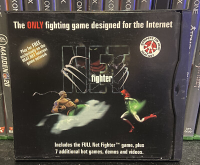 #ad NET Fighter pc dvd rom video games 🔥RARE hard To Find Classic Game pc game $99.00