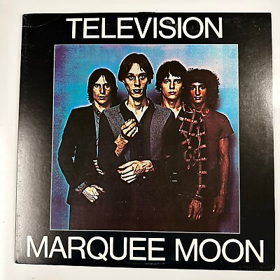 #ad Television LP Record Vinyl Marquee Moon Elektra Records 1098 80s Reissue $55.85