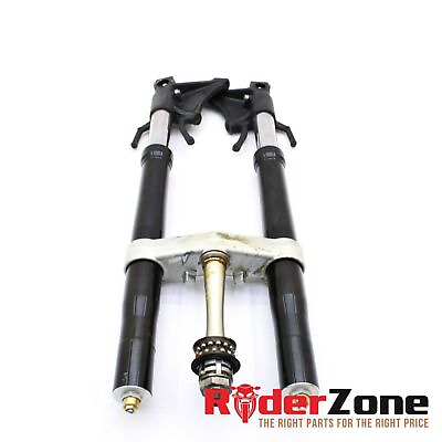 #ad 07 2008 YAMAHA YZF R1 FORKS FRONT END FORK TRIPLE TREE CLAMP TOP STRAIGHT BLACK $499.99