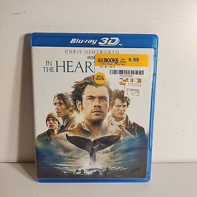 #ad In the Heart of the Sea Blu Ray 3D Blu Ray Digital Region Free Used $12.99