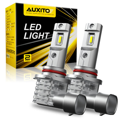 #ad 9005 LED Headlight Super Bright Bulbs Kit White 6500K 360000LM High Low Beam EXV $19.99