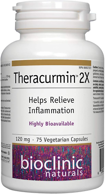 #ad Bioclinic Naturals Theracurmin 2X for Healthy Joint Function 120mg 75 VCaps $82.03