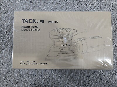 #ad TACKLIFE Classic Mouse Detail Sander NEW SEALED 12000RPM. MODEL PMS01A $29.99