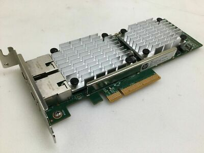 #ad HP 10Gb 2 Port Ethernet RJ 45 530T Network Server Adapter Card PCIe $19.99