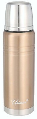 #ad Stainless Steel Vacuum Flask Bottle Thermos 500 ml Gold Silver Blue $23.69