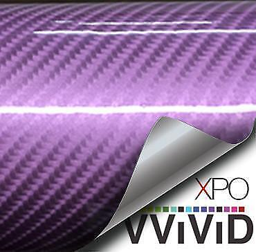 #ad VVivid Xpo Gloss Pink Tech Art Carbon Vinyl Wrap Film V244 $1.99