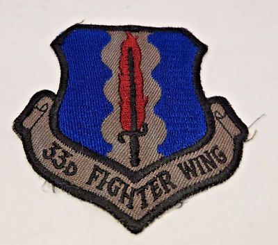 #ad USAF Air Force 33d Fighter Wing Patch Nomads used duty worn United States $9.89