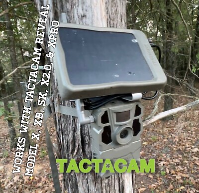 #ad Tactacam Reveal Solar Panel Mount Adapter Bracket To Mount Solar Panel Reveal $19.99