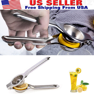 #ad Stainless Steel Lemon Squeezer Orange Lime Juicer Hand Press Tool Kitchen amp; Bar $6.15