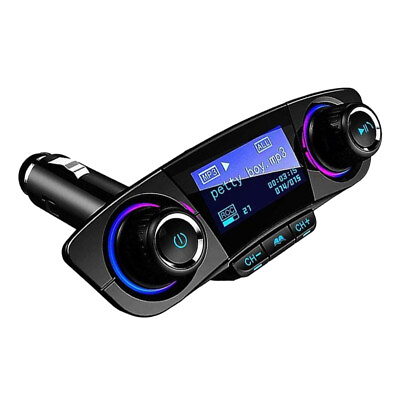 #ad Bluetooth Car SUV FM Transmitter MP3 Player Hands free Adapter Kit USB Charger $15.33