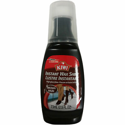 #ad #ad NEW Kiwi Liquid Wax Instant No Buff Shine Brown 2.50 Ounces $7.49