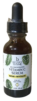 #ad Brittanie’s Thyme Vitamin C Serum Repair Revitalize For All Skin Types 1fl Oz $13.99