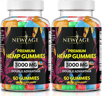 #ad Naturals Advanced Big Gummies 3000Mg 60 Count $57.11