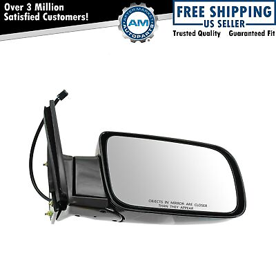 #ad Mirror Side View Power Black Folding Passenger Right for Chevy GMC Pickup Truck $52.95